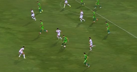 المصرى البورسعيدى يظهر بشراسة هجومية أمام الزمالك فى أول 15