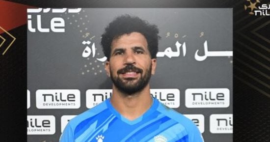 المهدى سليمان رجل مباراة الأهلى والاتحاد السكندرى بدوري Nile