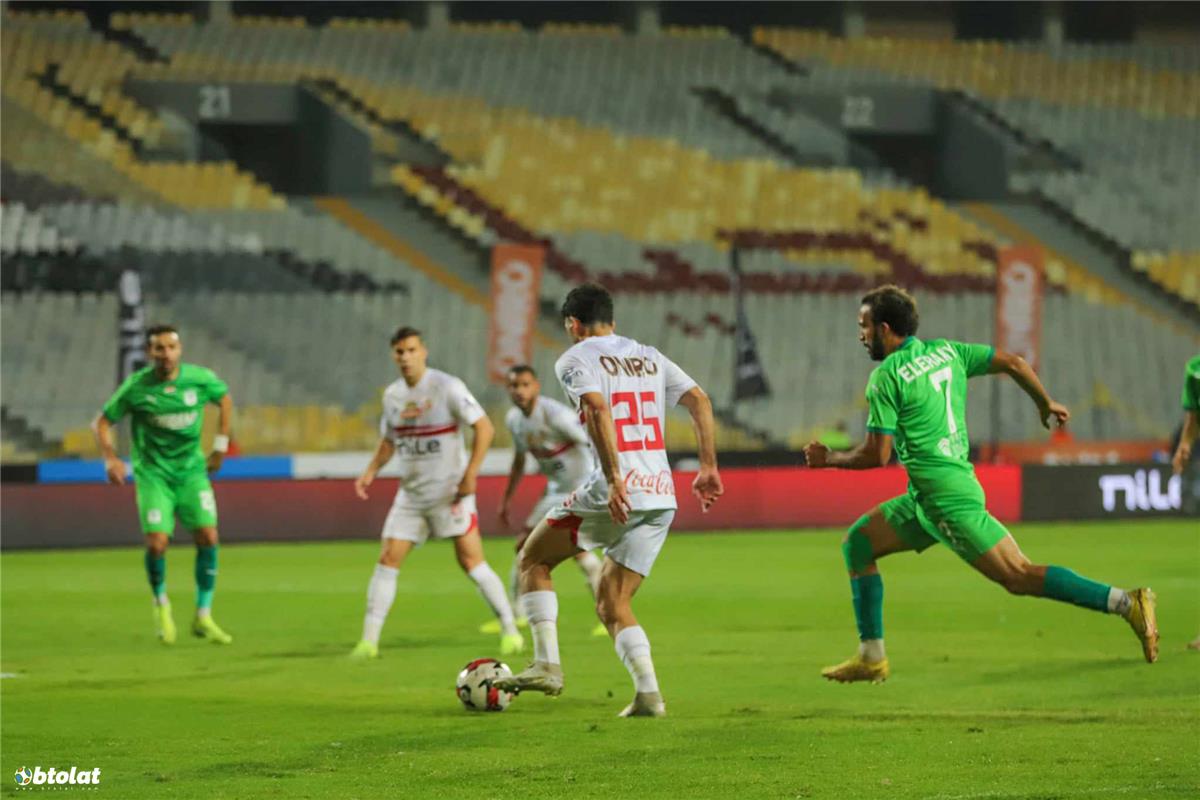 رجل مباراة الزمالك والمصري في الدوري