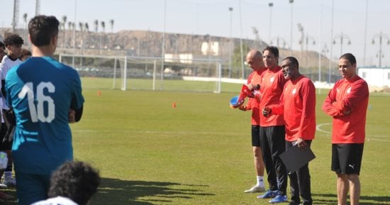 محمد إبراهيم منتخب الناشئين لم يتأهل بعد وخماسية المغرب كانت