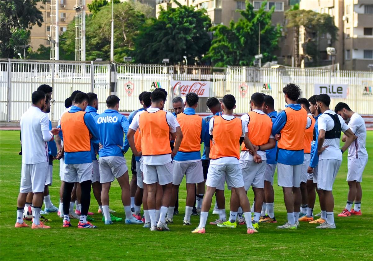 مران الزمالك استبعاد لاعب الفريق وتأهيل الثلاثي المصاب