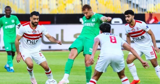 موعد مباراة الزمالك والمصرى البورسعيدى فى دورى Nile والقناة الناقلة