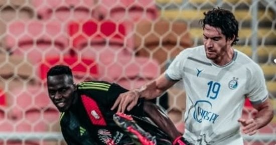 التعادل 1 1 يحسم شوط الأهلى ضد استقلال فى دورى أبطال