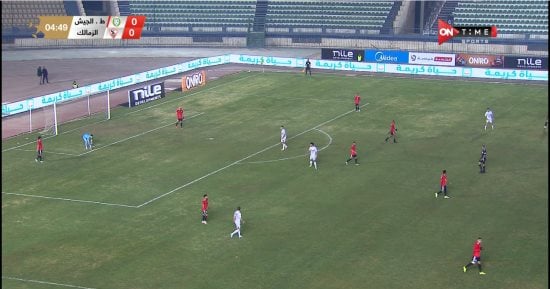 الزمالك يتقدم على طلائع الجيش بهدفين مقابل هدف فى شوط