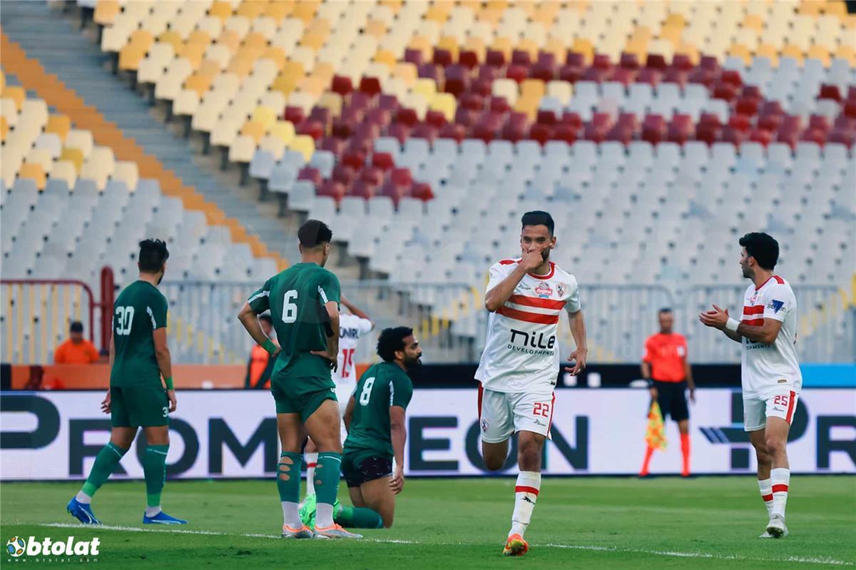 الزمالك يكشف حجم إصابة ناصر ماهر أمام سيراميكا كليوباترا