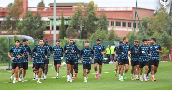 المصري يبدأ تدريباته استعدادًا لمواجهة الزمالك بالكونفيدرالية