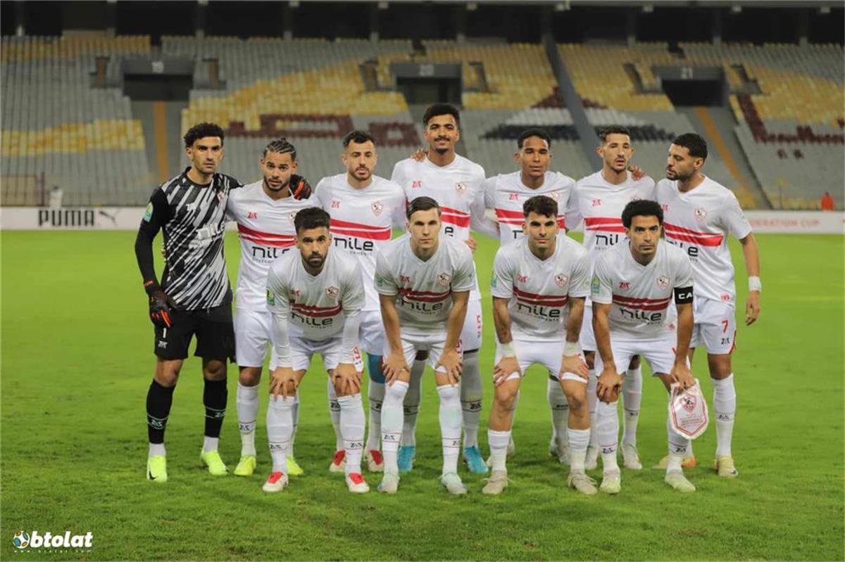 بدلاء الزمالك أمام الاتحاد السكندري في الدوري المصري شيكابالا يجاور