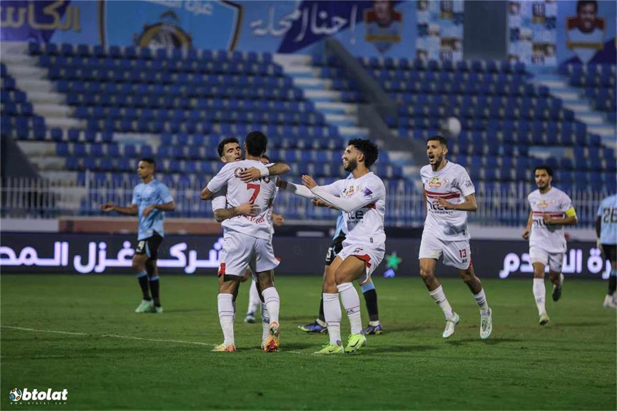 بدلاء الزمالك أمام سيراميكا كليوباترا في الدوري ناصر ماهر يجاور