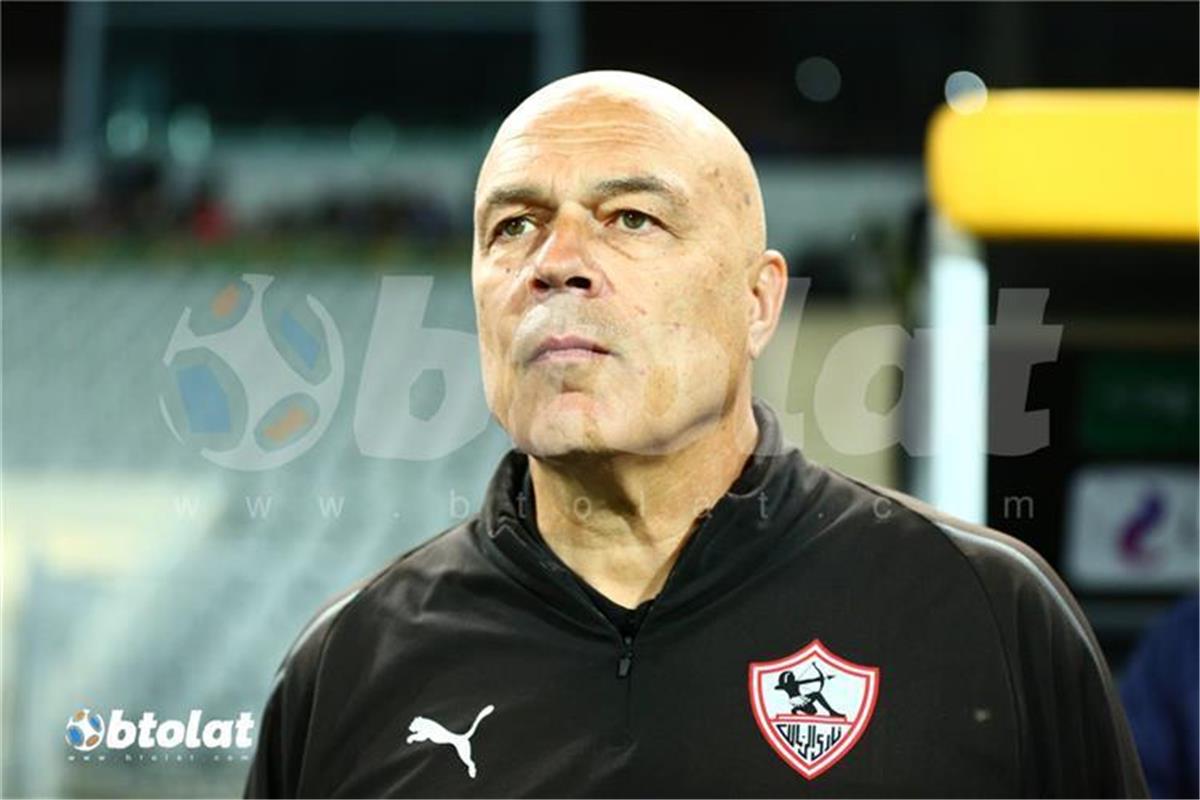 جروس يوجه رسالة إلى لاعبي الزمالك في مرانه الأول