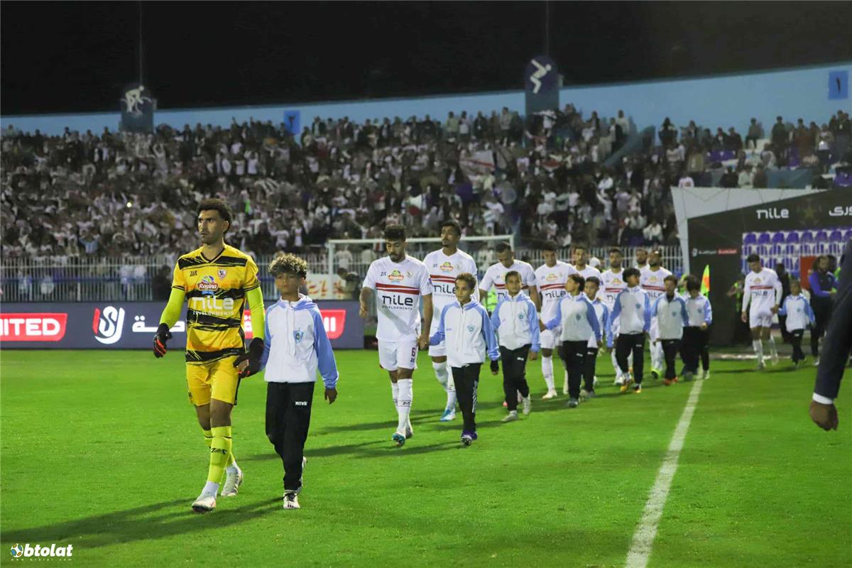 رجل مباراة الزمالك وغزل المحلة في الدوري المصري