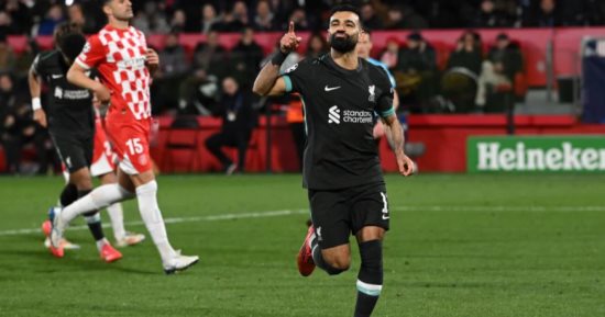 ليفربول يضرب جيرونا بهدف محمد صلاح ويعزز صدارة دوري أبطال