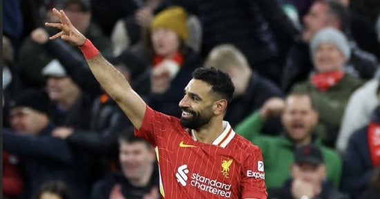 نيوكاسل يونايتد ضد ليفربول محمد صلاح أفضل لاعب فى المباراة