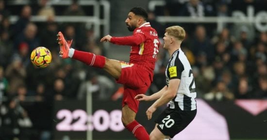 نيوكاسل يونايتد ضد ليفربول محمد صلاح يتخطى إنجاز روني التاريخي