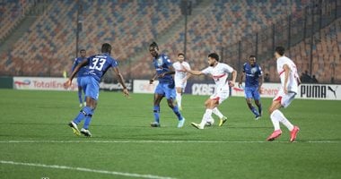 75 دقيقة الزمالك يتقدم على بلاك بولز 2 – 1