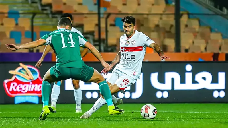 مباراة الزمالك والمصري